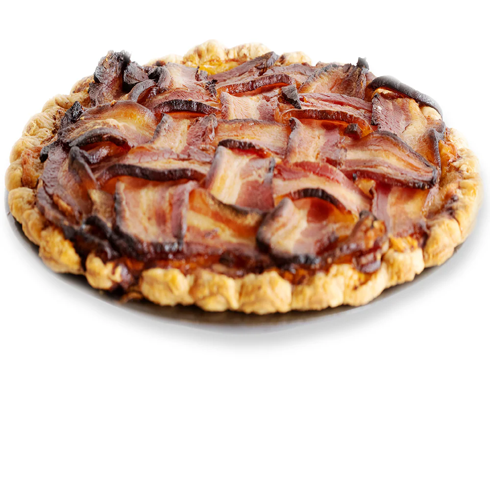 Hickory-Smoked, Maple DOUBLE Bacon Cheeseburger Pie - Image 2